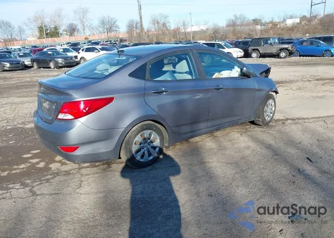 2017 Hyundai Accent Se from USA, damaged, VIN KMHCT4AE0HU308310